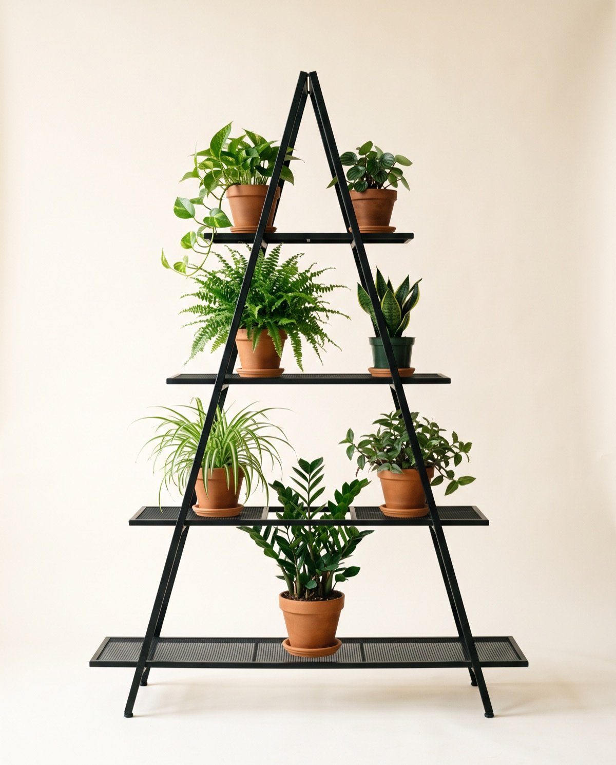 A-Shaped Metal Pot (7-pot capacity)