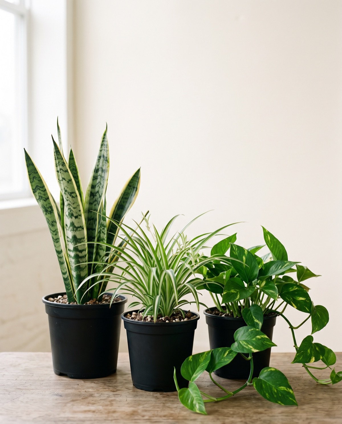 Pack of 3 – Unkillable Indoor Air-Purifiers (basic pot)